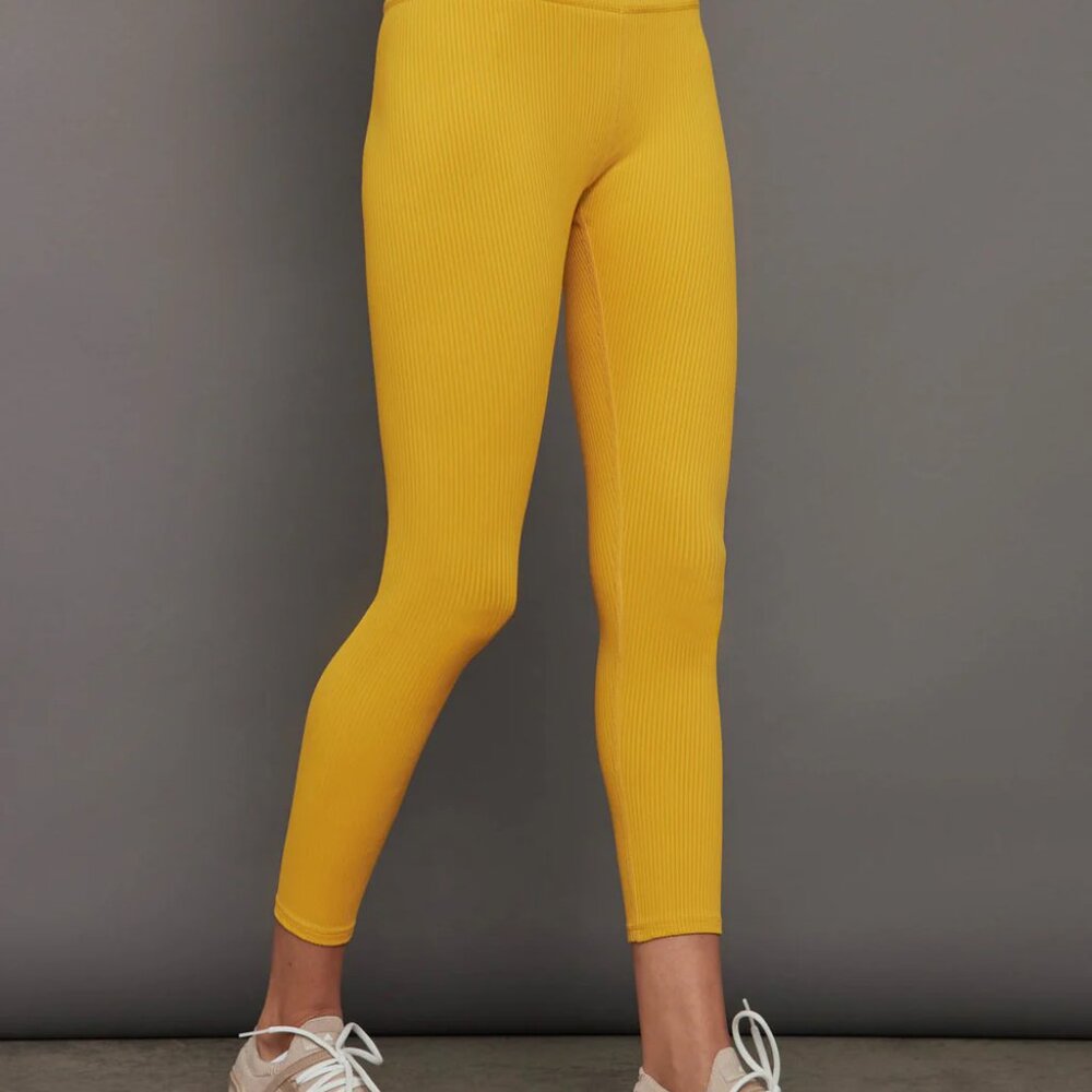 CARBON38 Ribbed 7/8 Legging